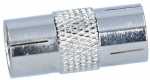 Com Coaxial Socket/coaxial Socket - Adaptor-coupler Coax-socket To Coax-socket Metal