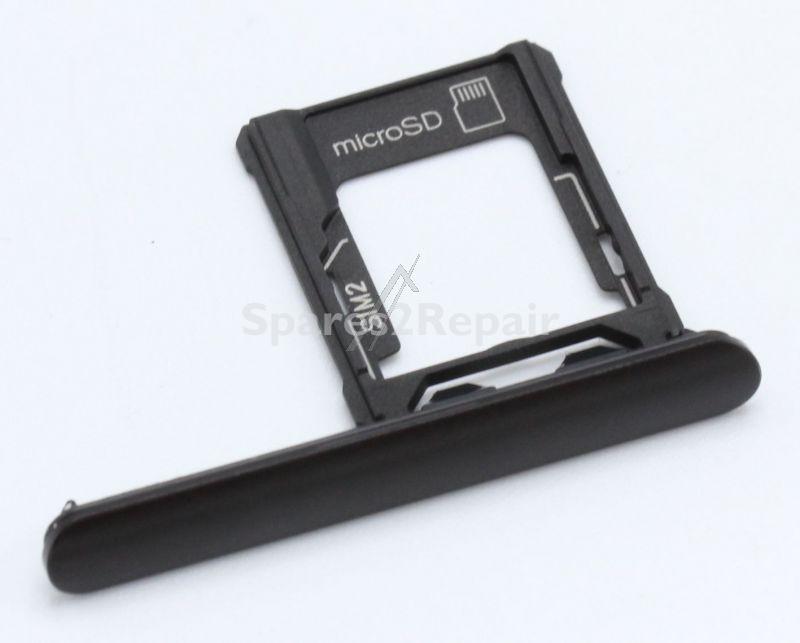 Sony Sim card Holder - 1309-6695 Cap Tray Assy Ds Black