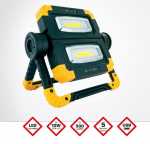 Schwaiger Handlamp - Multifunctional Spotlight *dual* Rechargeable, With Rotatable Luminaires - WLED30 513