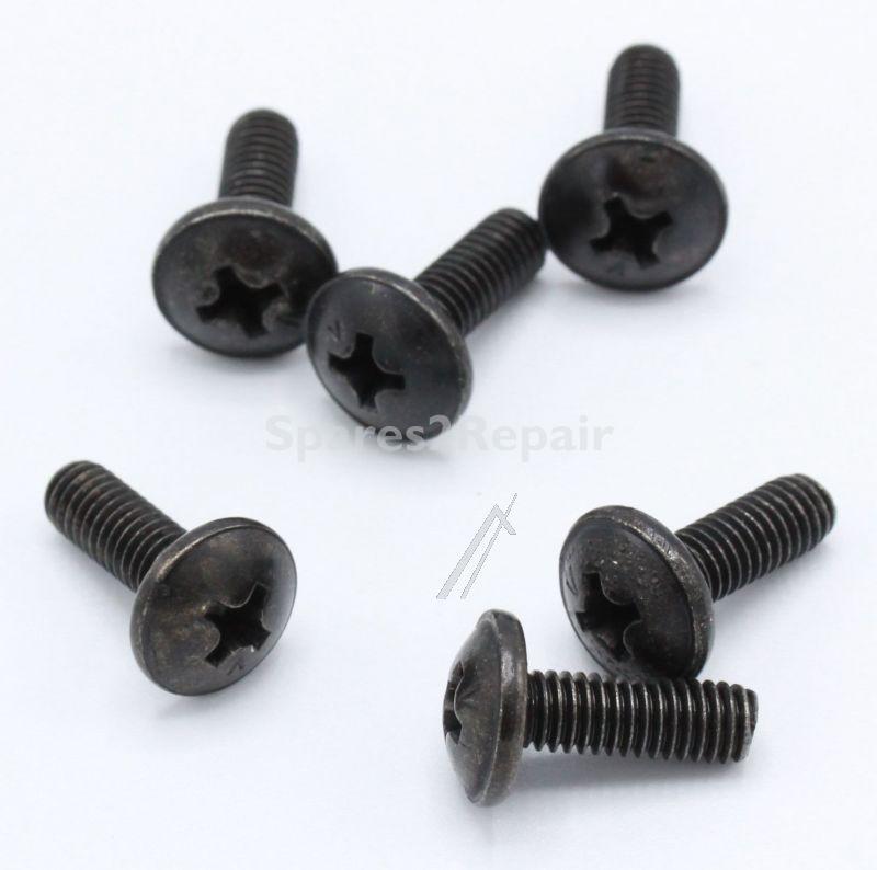 Vestel Assorted Screws - 23411763 Det std_32_rysb M4*12_6pcs_blk_(e50