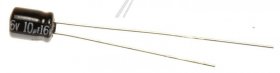 Panasonic 16v Radial Electrolytic 105 De - 10uf-16v Ecea1cks100 10µf-16v Elco Capacitor