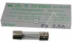 Eska Glass T. Fuse 5x20mm Time Lag - 2 5a-t 522 521 Fuse 5x20 By 10 -rohs-