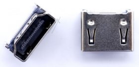 Vestel Hdmi Female Socket - 30087015 Socket Hdmi 19p 0 5mm Side Pip V1 Rohs