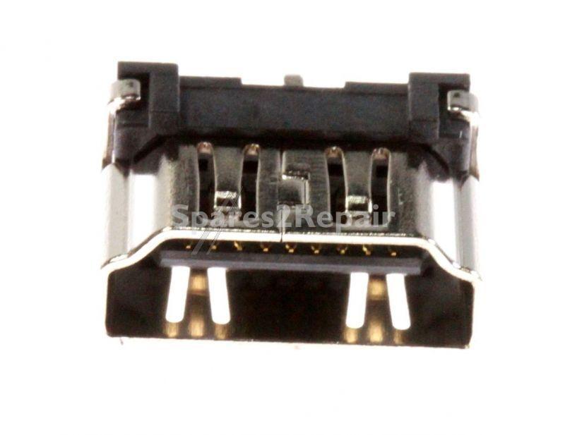 Vestel Hdmi Female Socket - 30070082 Socket Hdmi 19p 0 5mm Top Pip Rohs