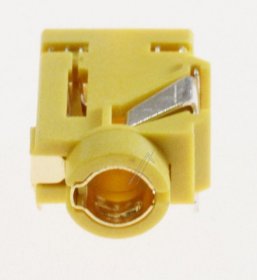 Samsung Headphone Jack - 3722-002845 Jack-phone:1-7p ni yellow angle