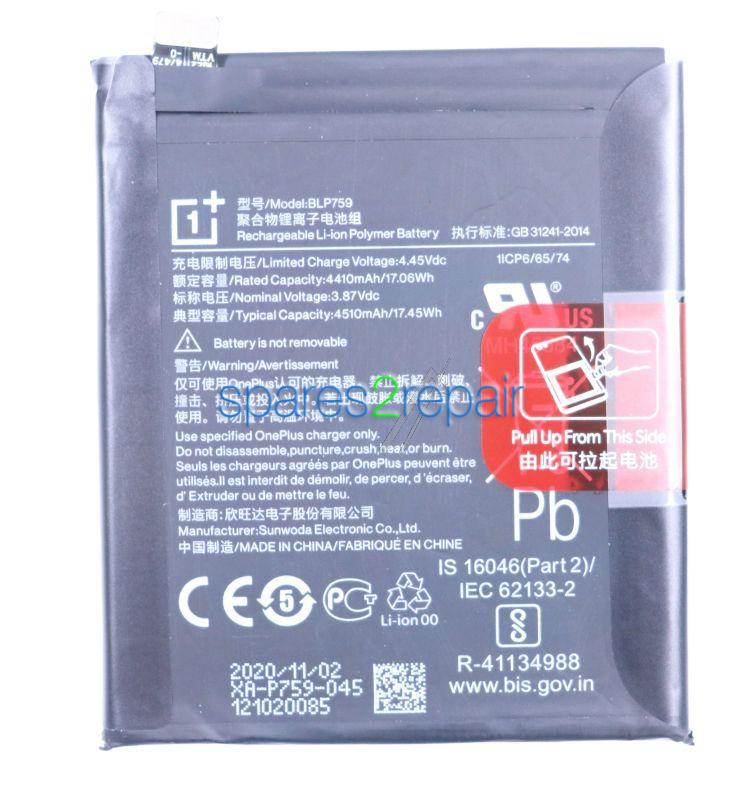 Oneplus Phone Battery Packs - 1031100013 9561052 Battery Op8 Pro