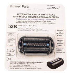 Newspeak Shaver Head - Alternative For Braun Combipack 53b-