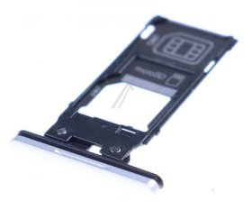 Sony Sim card Holder - 1313-1477 U50053611 Cap Combo White Ds
