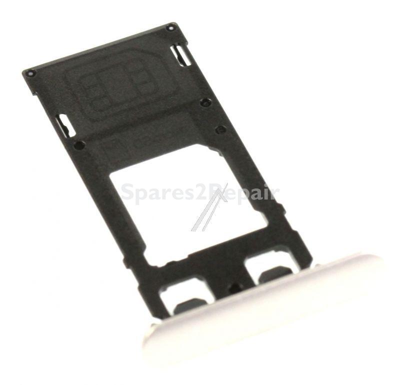 Sony Sim card Holder - 1307-4389 U50045852 Cap Compartment Unit Silver