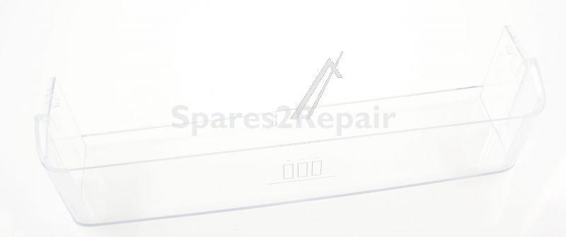 Refrigerator - Freezer Door Shelf - 4055190500 Bottle Shelf Transparent White [Electrolux Aeg]