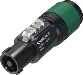 Neutrik Plug - Speakon Plug, 4-pole For Cable Diameter 6-12 Mm