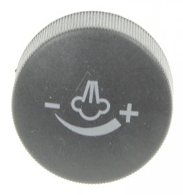 Button - 5532110800 Rotary Knob Steam Black Sr [Delonghi]