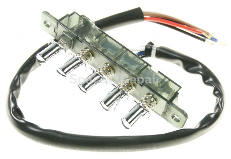 Silverline Switch Unit - Yt456 1001 04 Push Button Set