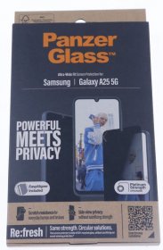 Panzerglass Display Protective Film - P7335 Panzerglass Privacy Screen Protectors Samsung Galaxy A25 | A25 5g | Ultra-wide Fit W Easyaligner