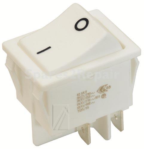 InterbÄr Switch - Rocker Switch 2-circuite 16a-250v 22x30