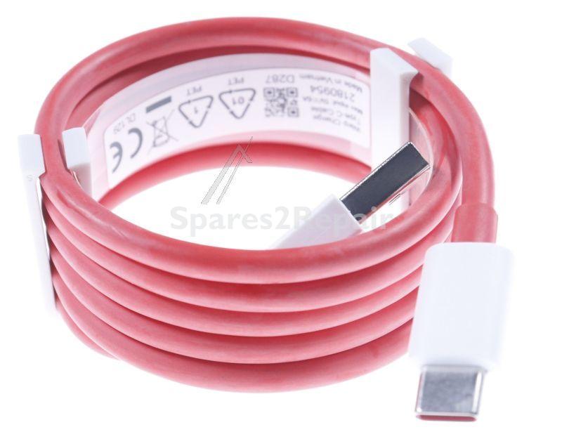 Oneplus Usb connector - 2181417 Usb Cable 1m Usb Plug-type C Dl124 Red New Paper Card Fast Charging Pt