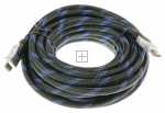 Compatible Hdmi Cable - Hdmi Lead With Metal Plug And Black Blue 10m