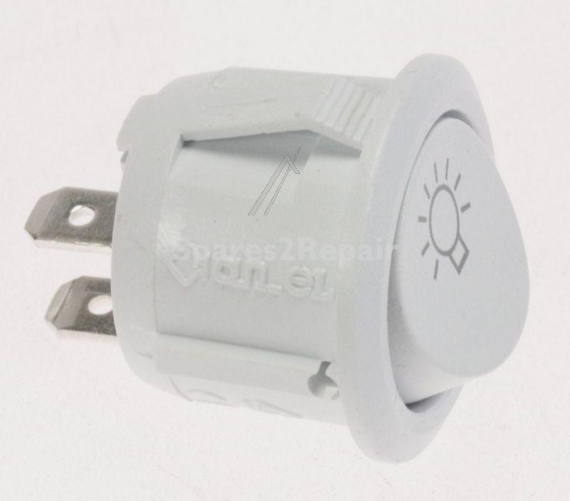 Button - 32001587 Oven Light Button (white) [Vestel]