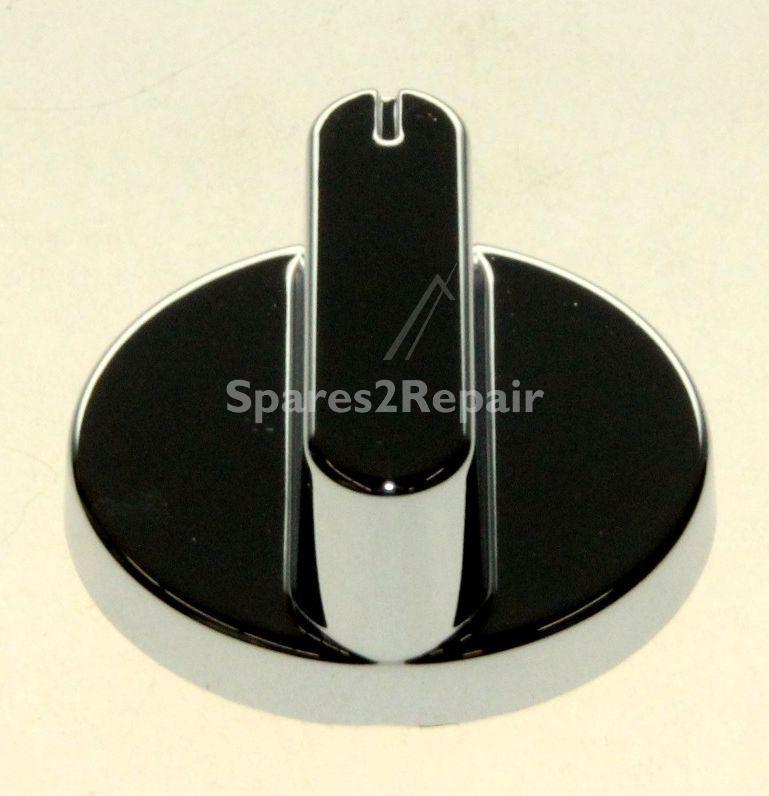 Control Knob - 5313222881 Rotary Knob (abs) Chrome Bco420 [Delonghi]
