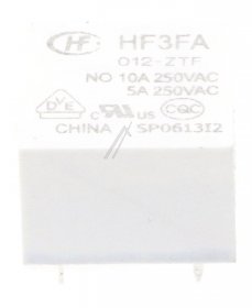 Hongfa Pcb Relay To 12v - 12vdc 10a-277vac Relay, 1 Co, Hf3fa