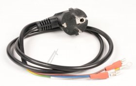 Philips Saeco Mains Power Lead - 300007963121 Cord Mains Power Cord Black Weu