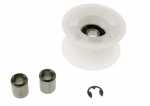 Compatible Tension Pulley - Kit Pulley Replacement For Bauknecht 484000008521