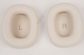 Sound United Foam Pad Headphones - Zz47791 Ear Pad Canvas White Pu Leather