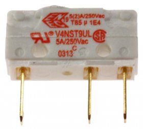 Pushbutton - 5113210211 Switch Micro Saia V4nst9-ul 5(2)a250v 85°c Ecam [Delonghi]
