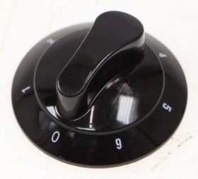 Esco Control Knobs - 2 07 10 02 242 02 Comuttator Black Knob