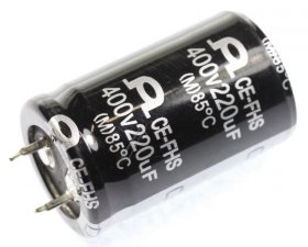 Grundig 400v Radial Electrolytic 85 De - 252222r C00928444 Ec 220µf M 400v