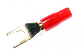 Inakustik Fork Cable Socket - Premium Fork Type Cable Ends 6-8mm - 4mm² Set Of 2