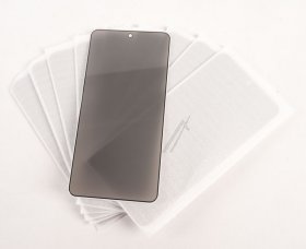Mobilize Display Protective Film - 75035 X-guard Display Protective Film - Privacy Black Frame - Galaxy S26 5g (10-pack Bulk)