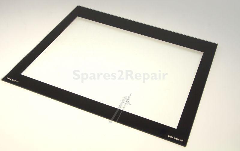 Glass Plate For Oven - 47012169 Glass Door Prf in(66 rmv)low wwa vp bl [Vestel]