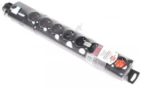 Brennenstuhl 8 Way Socket Outlet Switch - Primera-line Steckdosenleiste 8-fach Schwarz 2m H05vv-f 3g1,5