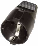 Bachmann Coupler / Connector - Shuko Socket -black