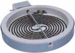 Smeg Single Circuit Radiation Heate - 805690628 Cooking Plate 1200w D 140