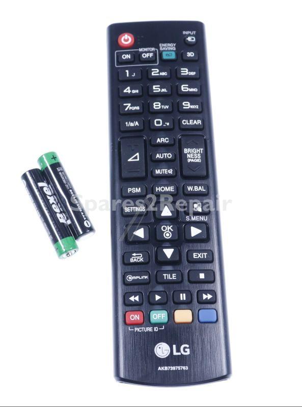 Lg Ir remote Control - Agf77627202 Package Assembly
