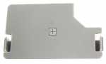 Casing Cover - C00337618 481010740483 Plug Left Grey-lg [Whirlpool Indesit]