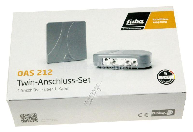 Fuba Sat Block Converter - Oas 212 Twin Set Connection
