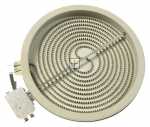 Single Circuit Radiation Heate - C00312003 480121101517 Heating Element Dia 180mm 1700w Eika [Whirlpool Indesit]