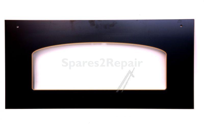 Bompani Oven outer Door - 37893503 M0037893503 Door Glass 96n 774 Black Matt