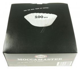 Moccamaster Coffee Filter - Kaffefiltertrichter 1,8 Liter, 100 Stk.