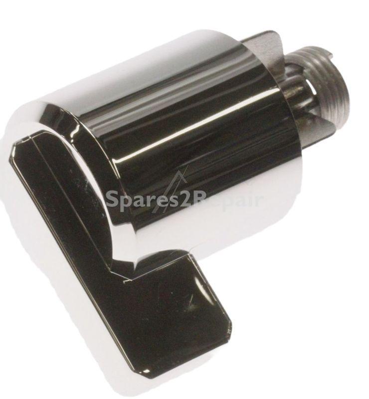 Button - 5513222541 Knob Steam Chromed+spring(aisi302)esam03 [Delonghi]