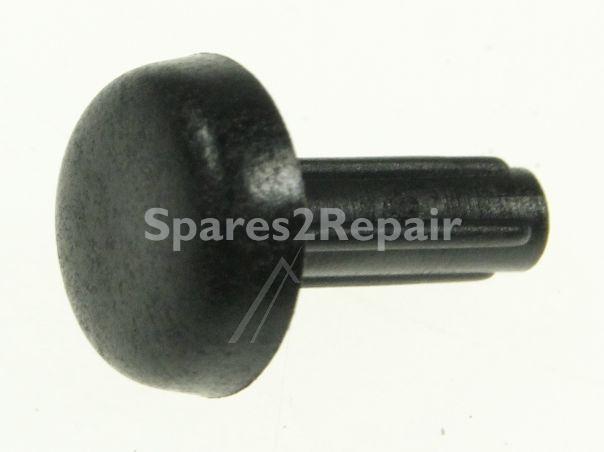 Foot - 3556117012 Bung Screw Cover Black [Electrolux Aeg]