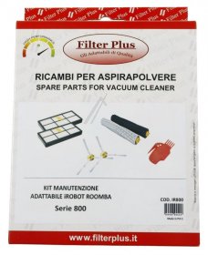 Filter Plus Vacuum Cleaners accessories - Ir800 Accessory Set Filter+brushes+extractors Roomba 800 900 Series