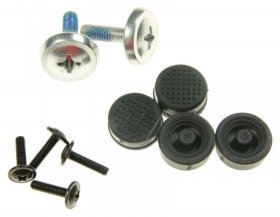 Vestel Screw - 23515584 Det std 55550_blk_w-rbr(pkg_(e50