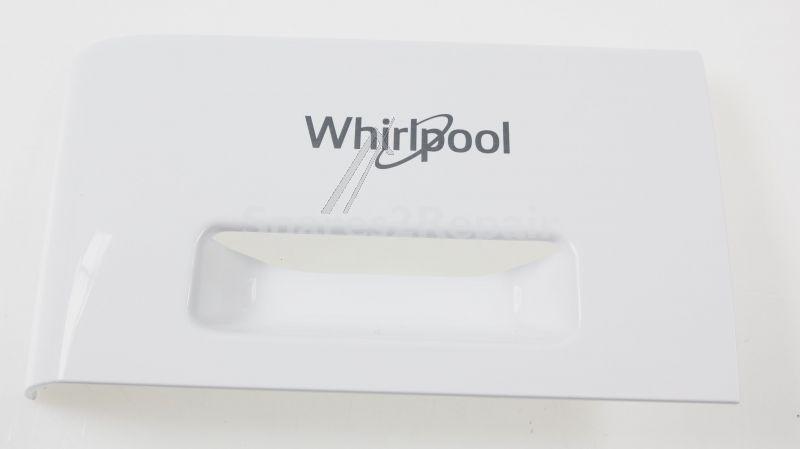 Detergent Dispenser Cover - C00508690 481010916823 Handle Drawer Wh Printed [Whirlpool Indesit]