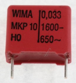 Wima Pulse Capacitors - 0 033uf-1600v Mkp1t023304f00kssd Mkp10 Capacitor For Pulse Applications Pcm=15