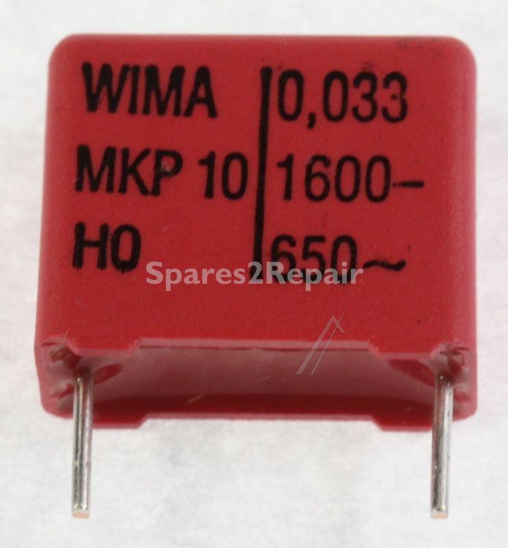 Wima Pulse Capacitors - 0 033uf-1600v Mkp1t023304f00kssd Mkp10 Capacitor For Pulse Applications Pcm=15