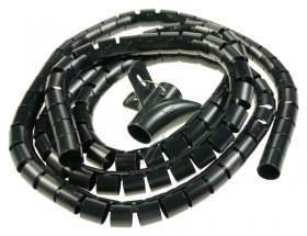 Delock Cable Cover - Cable Spiral Wrap 2,5 M X 30 Mm Black